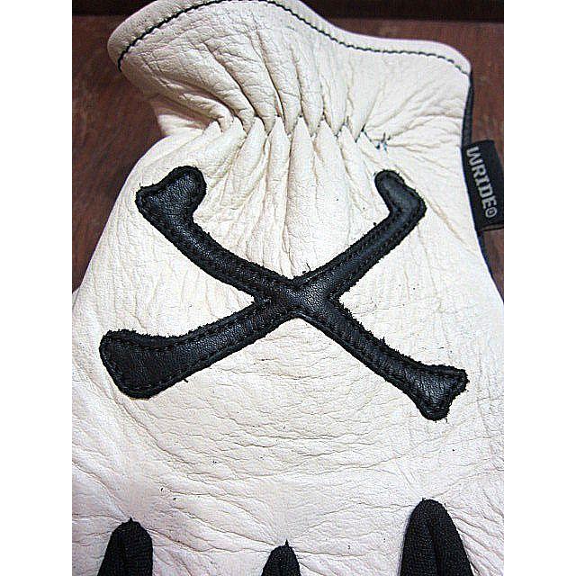ウエストライド グローブ WEST RIDE CROSS BONES GLOVE CRM/BLK