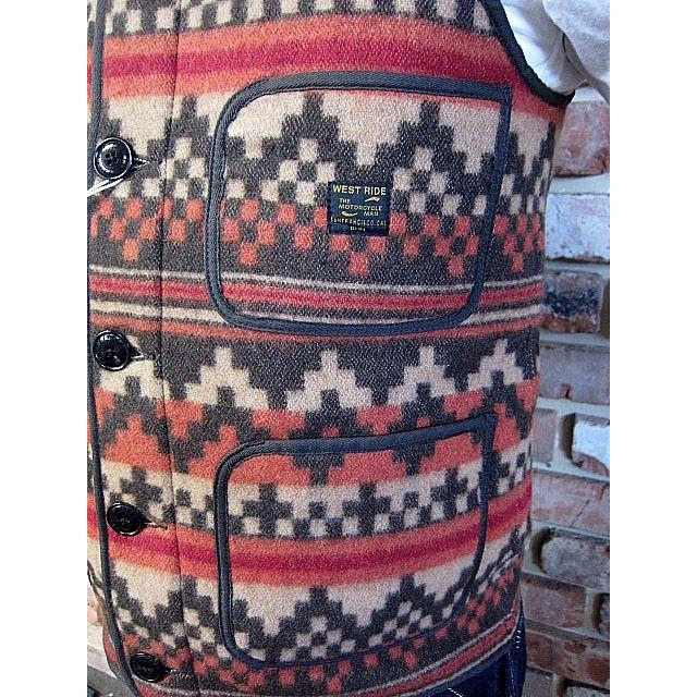 ウエストライド ベスト WEST RIDE CHIEF RUG VEST 【RUG】 : HANGAR 