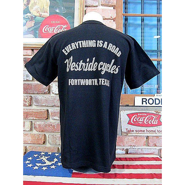 ウエストライド Tシャツ WEST RIDE PT.TEE.22-13 BLK : HANGAR MARKET 