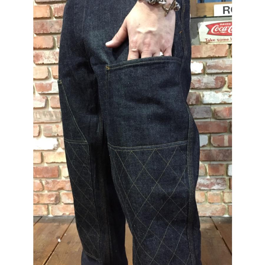 ウエストライド パンツ WEST RIDE RELAX PADD PANTS BLUE : HANGAR