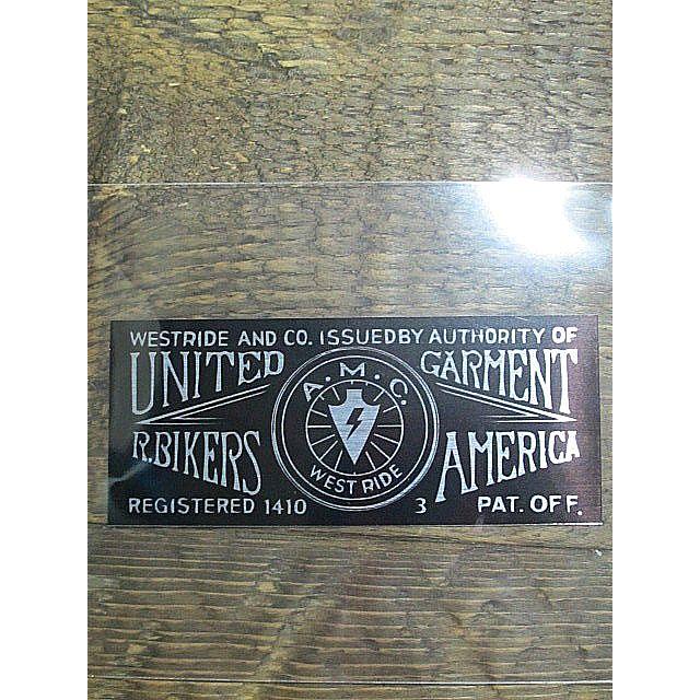 ウエストライド ステッカー WESTRIDE STICKER AUTHORITY : HANGAR