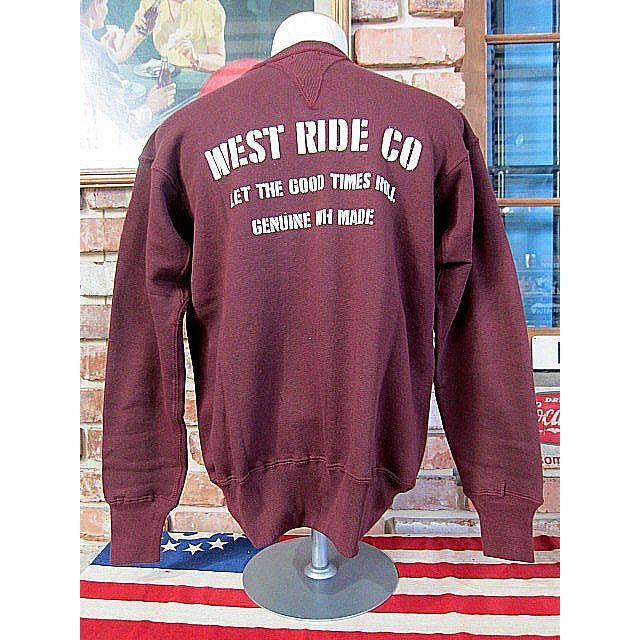 ウエストライド スウェット WEST RIDE WAREHOUSE SWEAT-01 30TH BRDX 