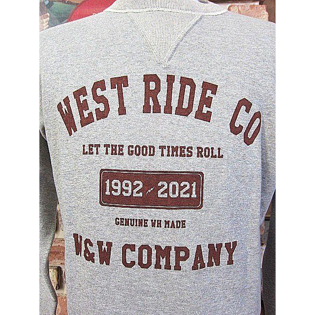 ウエストライド スウェット WEST RIDE WAREHOUSE SWEAT-01 30TH