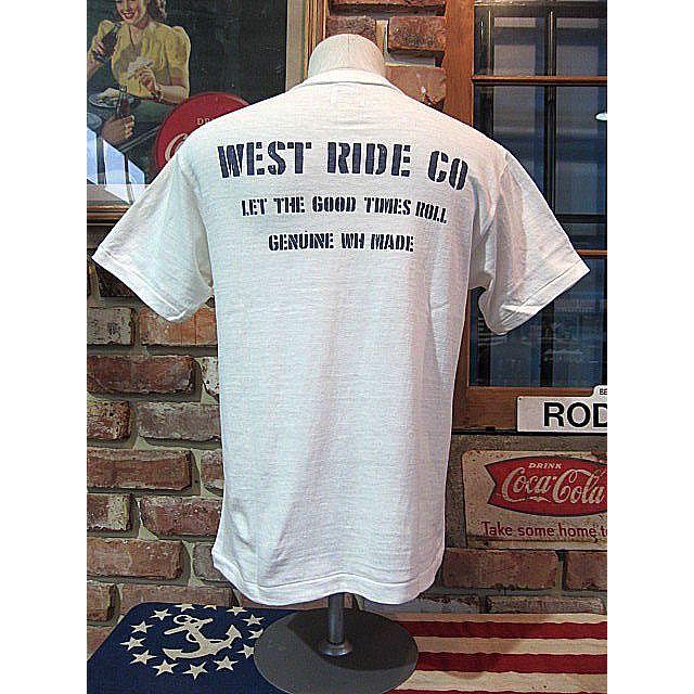 WEST RIDE CO ✖ウェアハウスTシャツ Lサイズ ウエストライド Tシャツ WEST RIDE WAREHOUSE TEE-01 30TH OFF