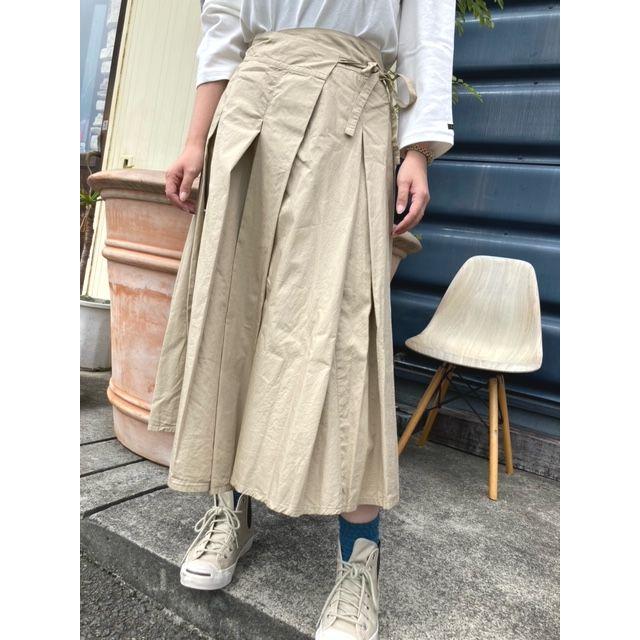 グリン スカート grin 8224S-004 ブロード 変形SK 600.ベージュ  