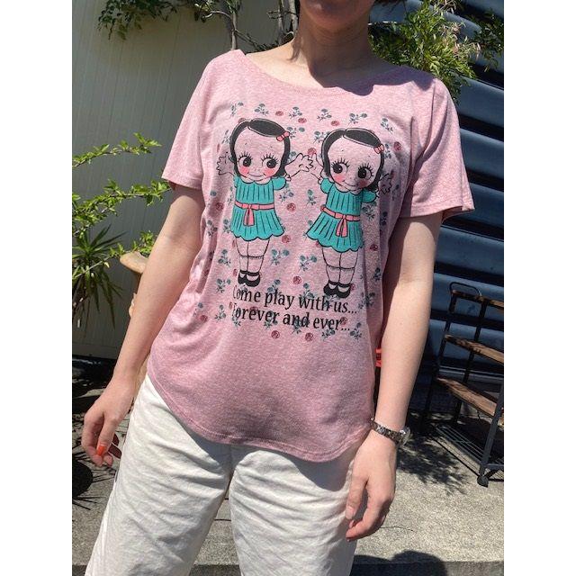 MISS LADYBUG ミスレディーバグ Tシャツ MLB-20-AW-16 Twins Dolman