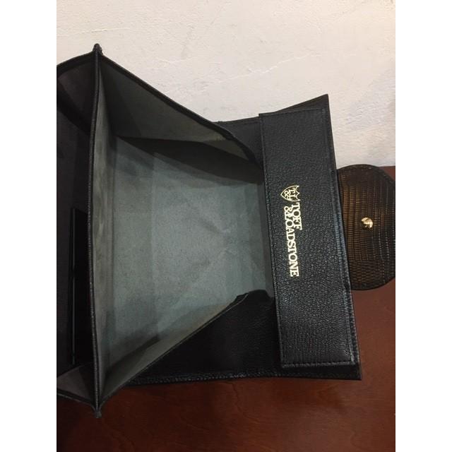 TOFF & LOADSTONE ブラックレザー長財布 TOFF&LOADSTONE（トフアンドロードストーン） 財布 長財布
