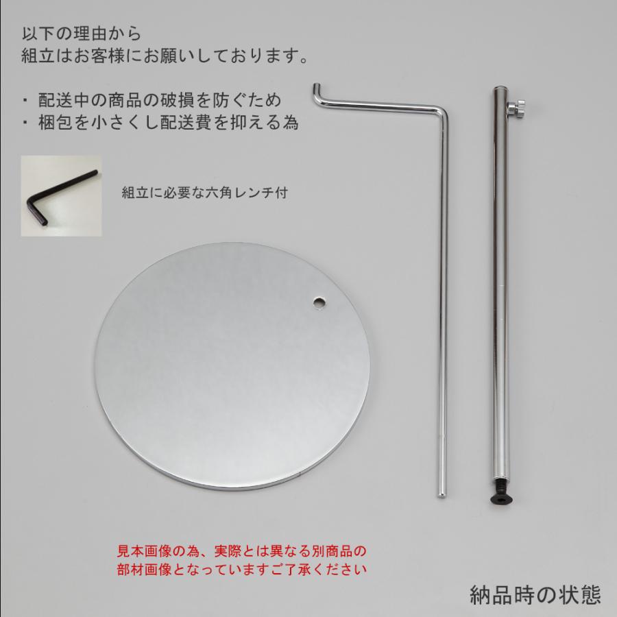 チーフ・ハンカチスタンド Ｍサイズ 回転式 CHI-M 50台セット アンティークゴールド ディスプレイ 店舗什器 ハンガーのタヤ 送料無料