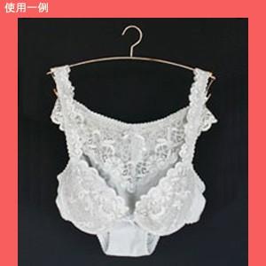 ハンガー インナー 下着 ランジェリー IN-502F-28-MC ゴールド 100本 クリップ付き おしゃれ ブラジャー・ショーツ 高級感のあるゴールドメッキ 送料無料_2