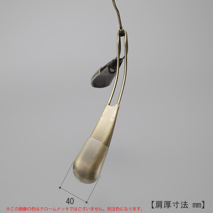 ハンガー ジャケット用/TSW-1457R-42/クローム 10本 送料無料 メンズ 男性用 コート スーツ ワイド42cm すべらない 収納 クローゼット インテリア おしゃれ_2