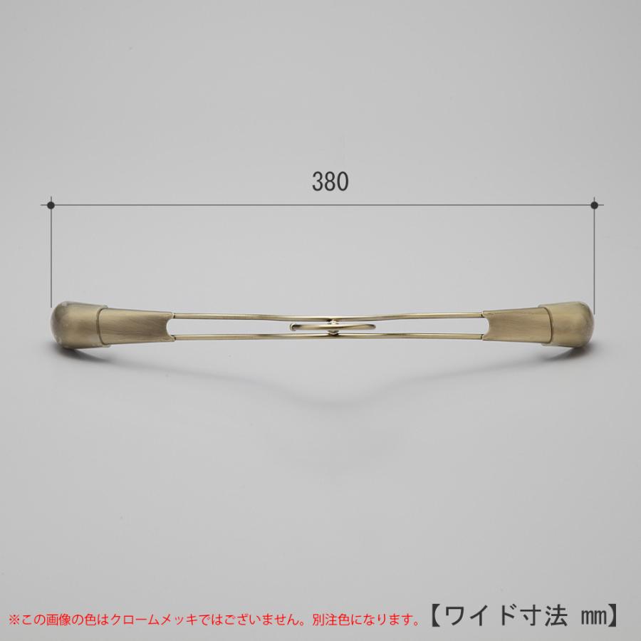 ハンガー ジャケット スーツ コート すべらない/TSW-2358R-38ゴールド/20本 送料無料 フック回転 あす楽 レディース用 プロ仕様 おしゃれ 収納 クローゼット_2