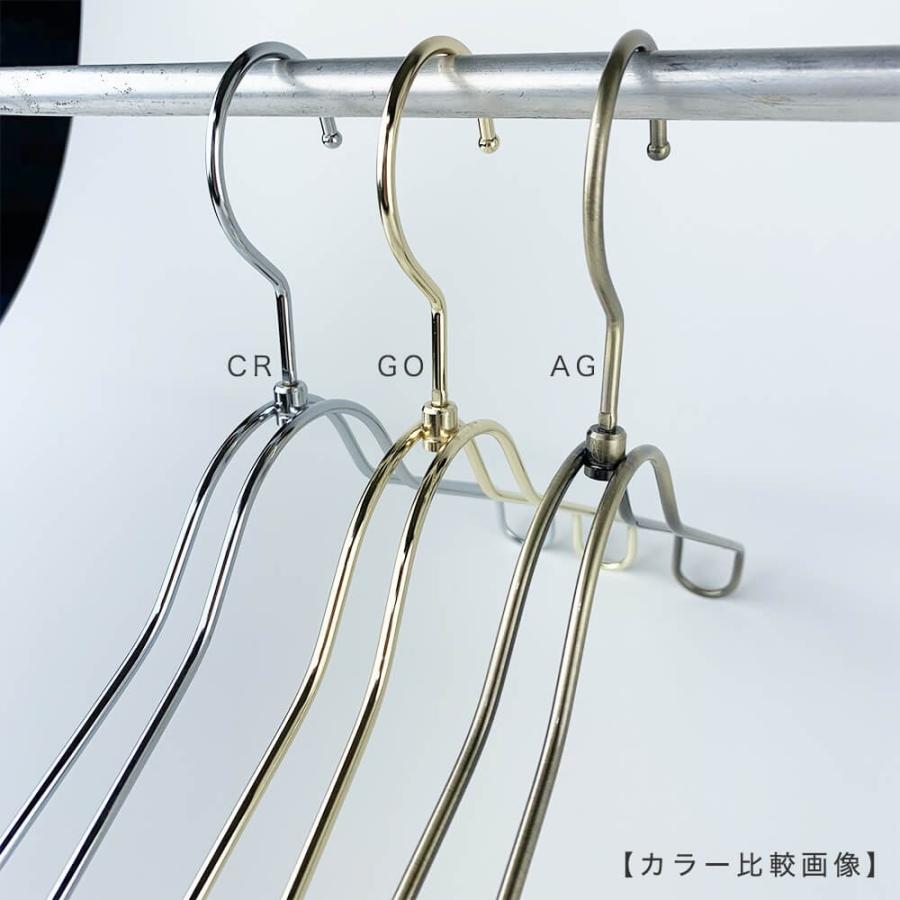 シャツハンガー TAYA アンティークゴールド 17本 B級品 CLASS-B-123-AG 