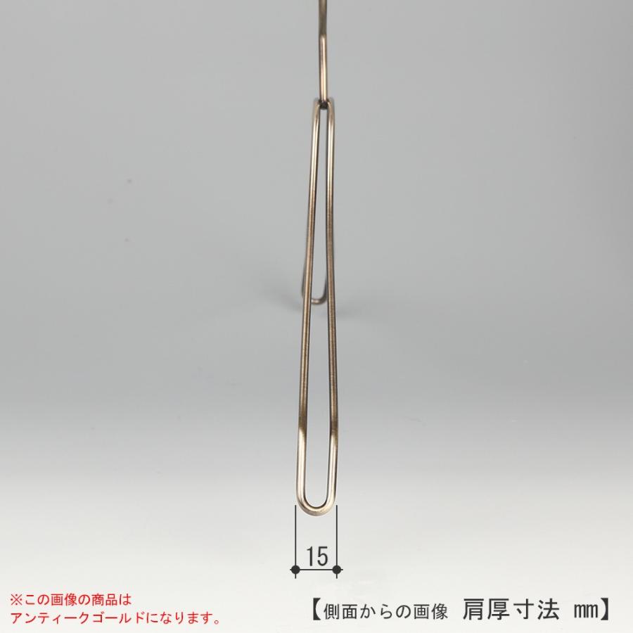スチールハンガー/TSW-2461BF-BN-42 クローム/50本 メンズ ハンガー