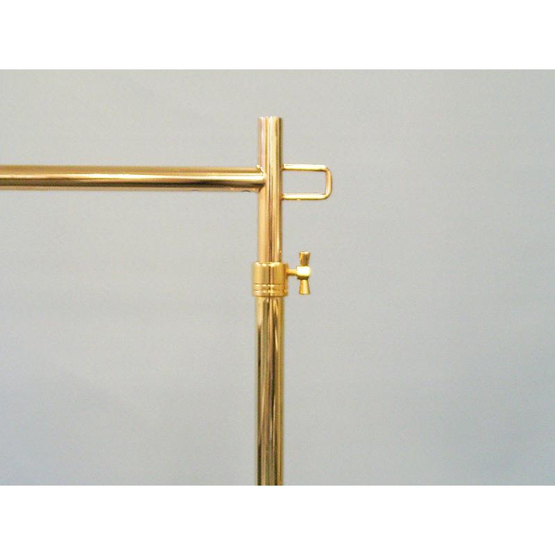 美d生活工房 オールゴールドハンガーラック 幅60cm 耐荷重100kg