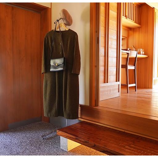 美d生活工房 傾斜 ハンガーラック スリム 頑丈 耐荷重45kg 高さ176cm