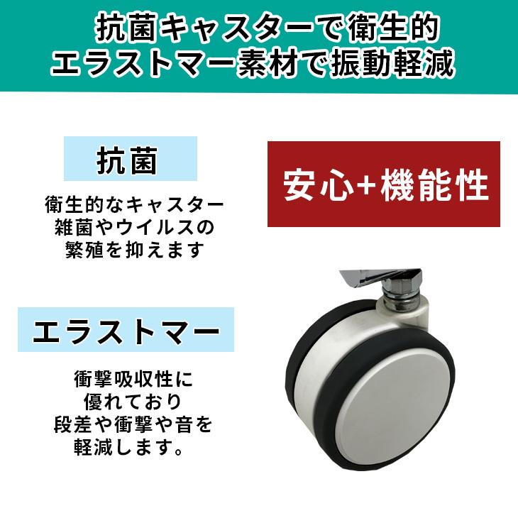 業務用 ハンガーラック 頑丈 幅90cm 抗菌キャスター 耐荷重200kg パイプハンガー 組立不要 タフグラン F-Class900 国産 日本製,組立不要_4