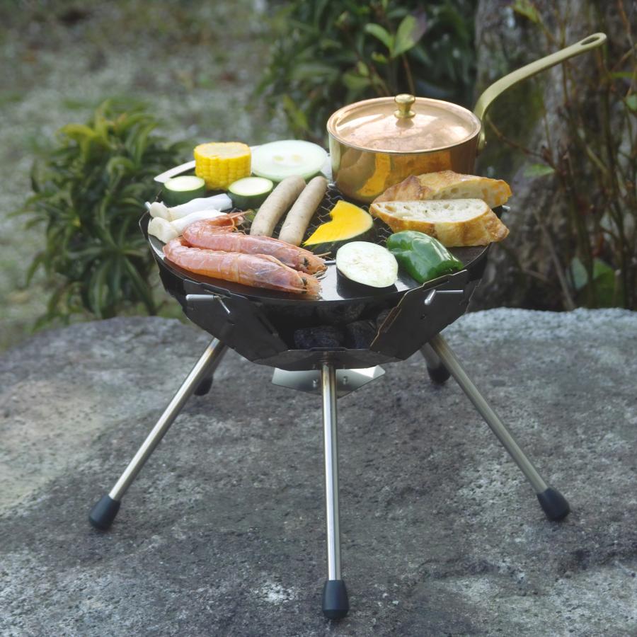 ハンゴーコンロ研究所 BBQ バーベキュー グリル ハンゴーグリル・園遊 M (1〜3人用) |  | 03