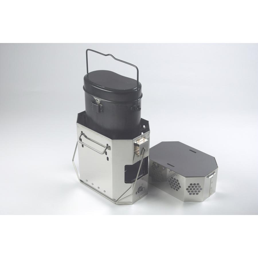 フルセット チャコールヒーターver ハンゴーコンロ 薪 H 兵式飯盒用 日本製兵式飯ごう Clotho クロト コラボ帆布ケース リストリクター フルセット Konro 11 H Set 02 ハンゴーコンロ研究所 通販 Yahoo ショッピング