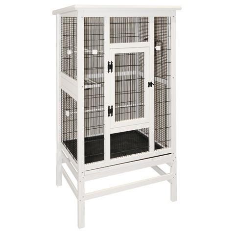 KERBL（ケアブル） 鳥かご ドイツKerbl ウッドバードケージ ホワイト