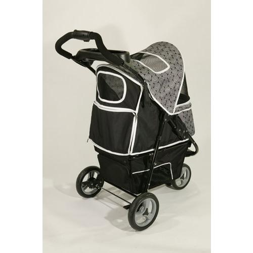 新入荷！ ペットカート アメリカGEN7PETS プロムナードペットストローラー ブラックオニキス 【6442154304】(22749円)