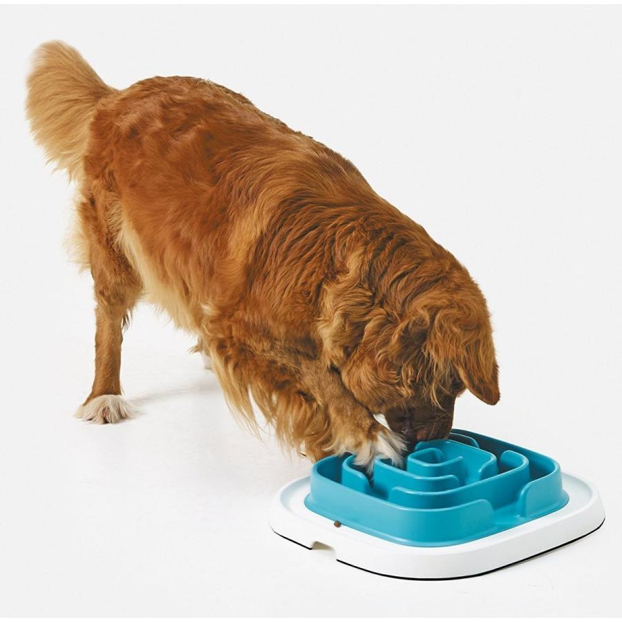 大型犬 フードボウル SAVIC ベルギーサヴィッチ社製 ペット用早食い防止知育ペットボウル ペットエニグマ ラージ21 早食い 防止 皿 | SAVIC | 03