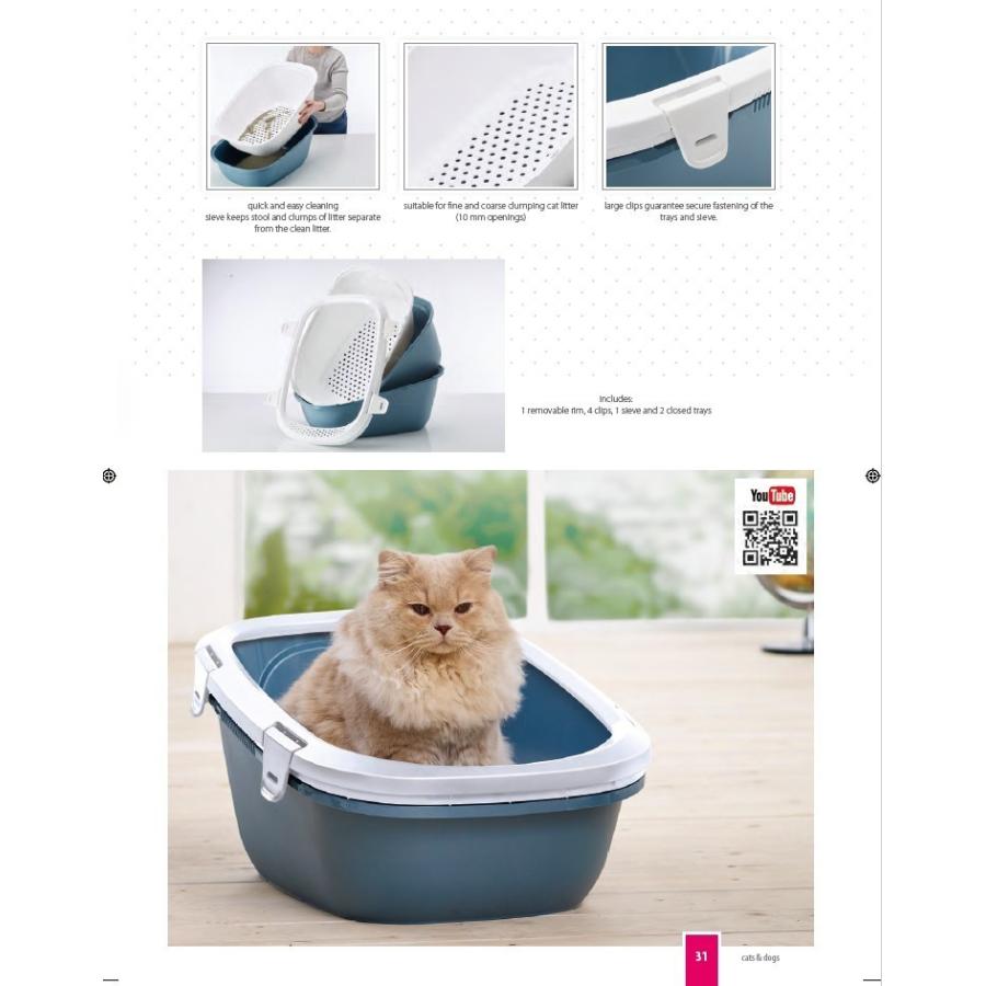 猫トイレ おしゃれ Savic ベルギーサヴィッチ社製 猫トイレ スタイリッシュキャットトイレ シンバシフト Bluestone White 0540wbs 海外ペット用品 Hangon ヤフー店 通販 Yahoo ショッピング