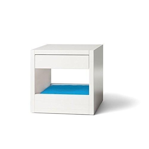 ペットベッド オランダBing Design オールハンドクラフトインテリアドッグベッド ブロックホワイト bloq white アルバブルー