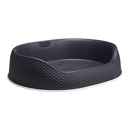 ペットベッド Curver Pet Life Style レストベッドL ブラック 同梱不可