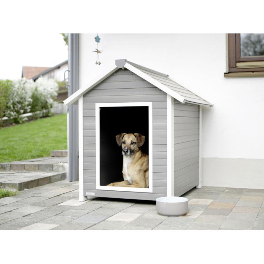犬小屋 ニューエイジペット Ecoflex シリーズ超大型犬用ドッグハウス バンクハウススタイルドッグハウスxl グレー 犬小屋 室内 おしゃれ Ecoh105l 海外ペット用品 Hangon ヤフー店 通販 Yahoo ショッピング