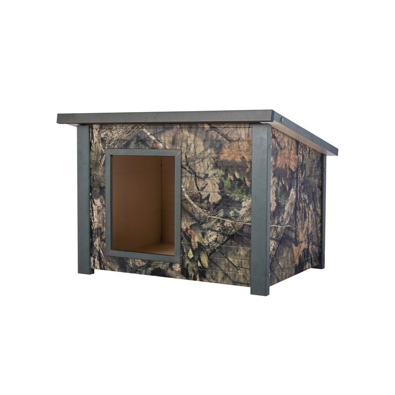 ランキング ニューエイジペット 犬小屋 Oakとの提携デザインオリジナルドッグハウス アメリカmossy Ecoflex おしゃれ 屋外 犬小屋 Oakラスティックロッジドッグハウスm Mossy ドッグハウス シリーズ 犬小屋 屋外サークル Alhayet Fm