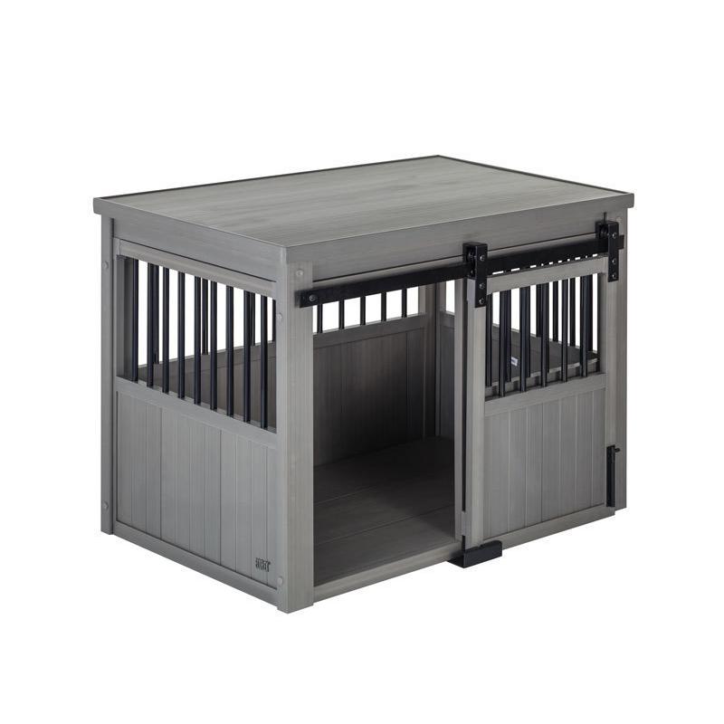 人気商品 室内ドッグハウス Ecoflex ニューエイジペット 犬ケージ オリジナルのecoflexというエコ素材を使用したペットメーカー ホームステッドドッグクレート ドッグケージ おしゃれ 室内 犬小屋 グレー Xl 犬小屋 屋外サークル