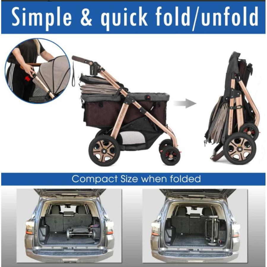 【アウトレット品】 犬用 スロープ付き ペットカート ENZO ペットストローラー PUV カモフラージュ ENZOPETSTOROLLER ペット カート おしゃれ 大型犬 【TM8664005386】(30595円)