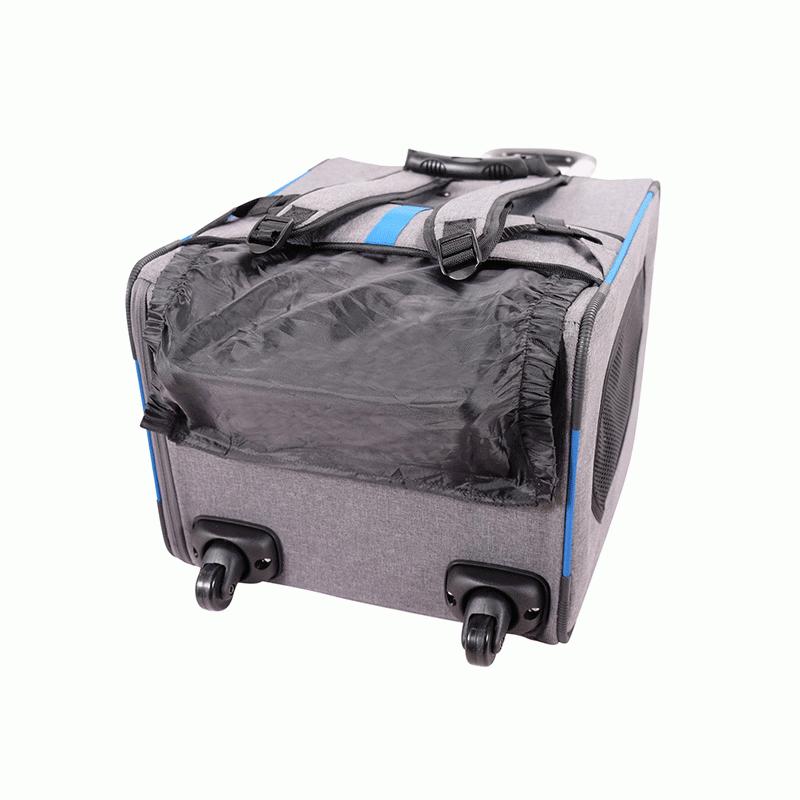 ペットカート 台湾イビヤヤ ibiyaya NEWリーソバックパックパラレルトランスポートペットトロリーキャリア 