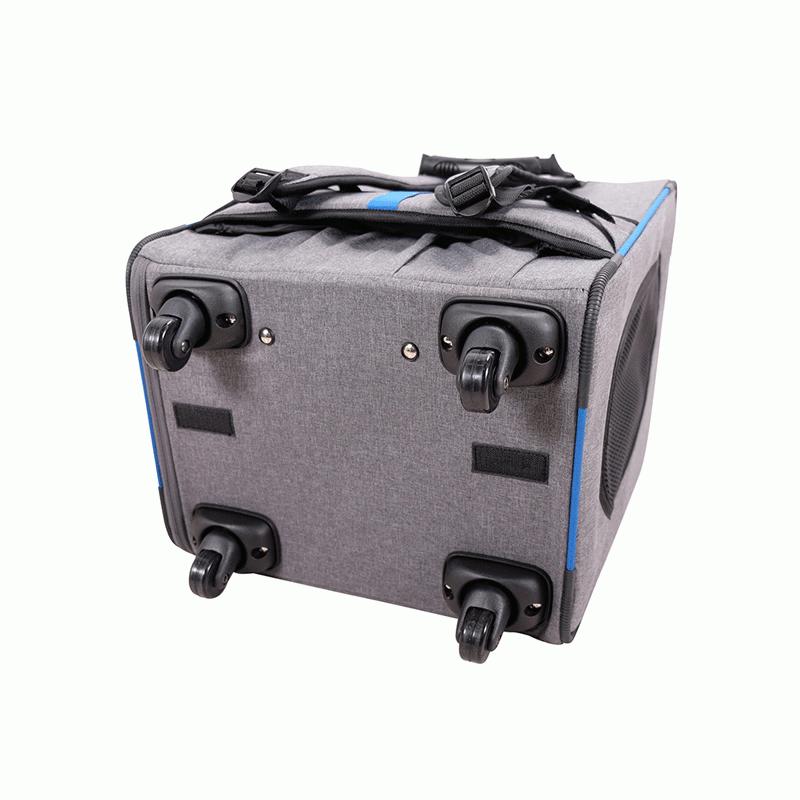 ペットカート 台湾イビヤヤ ibiyaya NEWリーソバックパックパラレルトランスポートペットトロリーキャリア 