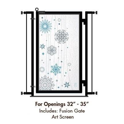 新入荷!!【日本未発売】 ペットゲート アメリカFusion Gate フュージョンゲート Cool Winter ブラックフレーム 【SKC1175127122】(41497円)