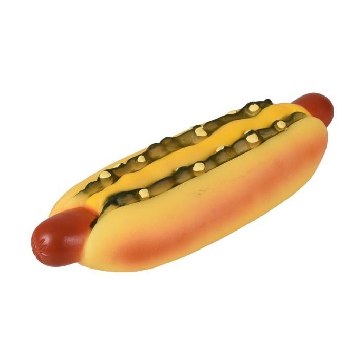 犬用おもちゃ ベルギーflamingopet ビニールホットドッグマスタード Fl 海外ペット用品 Hangon ヤフー店 通販 Yahoo ショッピング