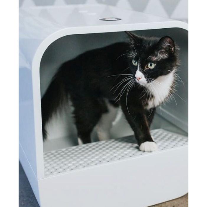 猫トイレ アメリカGrand PooBox社製高級キャットトイレ Grand PooBox ホワイト USA製 