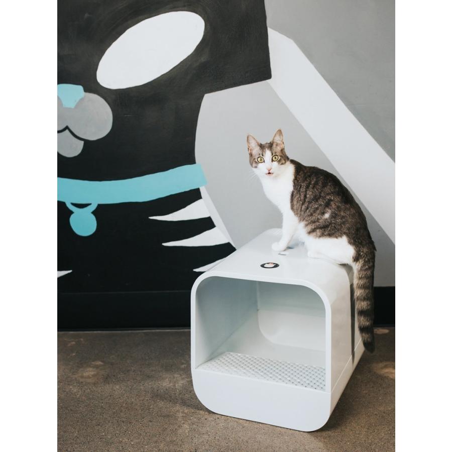 猫トイレ アメリカGrand PooBox社製高級キャットトイレ Grand PooBox ホワイト USA製 