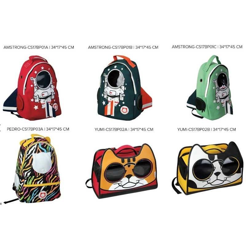 キャリーバッグ アメリカCATOPIA 猫ちゃん用キャリーバッグ バックパックキャットキャリーバッグ アームストロングA_1