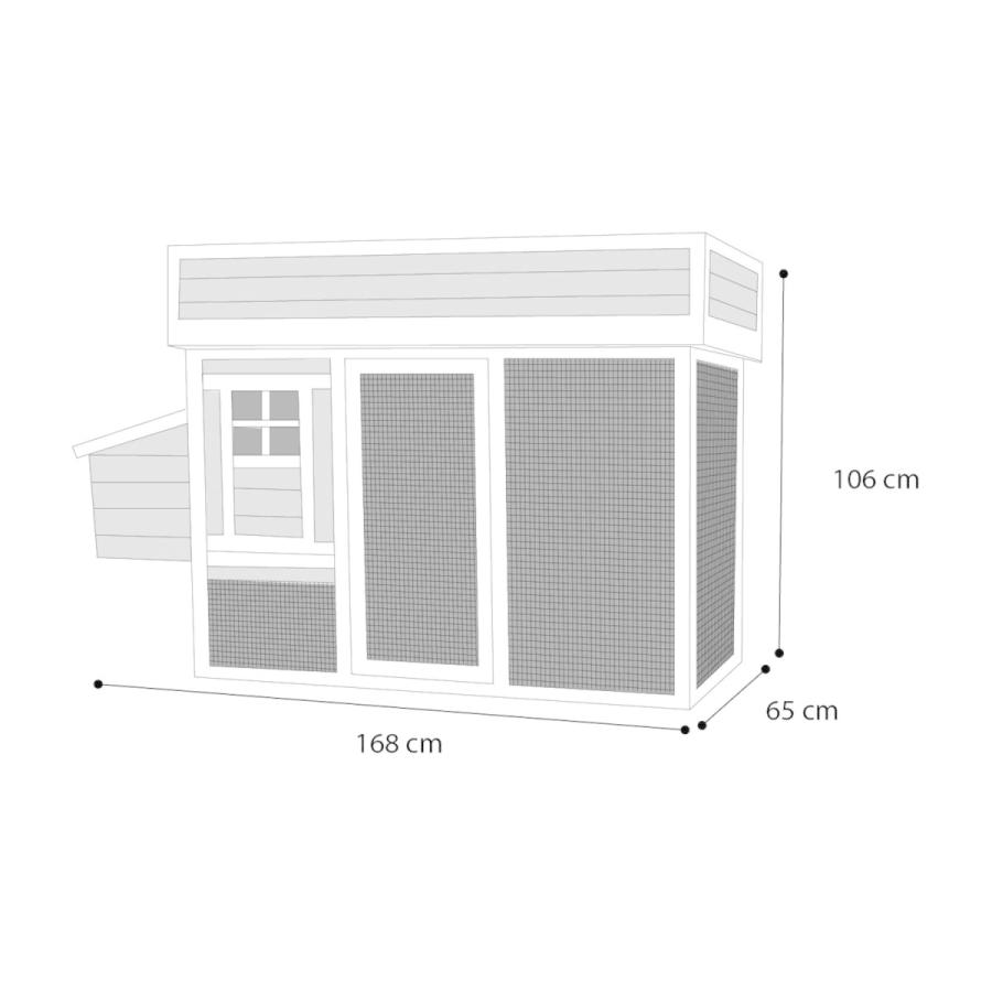 【美品】 ケージ 屋外 鳥かご ベルギーFLAMINGOPET社 屋外用木製バードケージ バードハウスフローラ 木製 鳥小屋 おしゃれ プランター 【RIZ6655096585】(23501円)