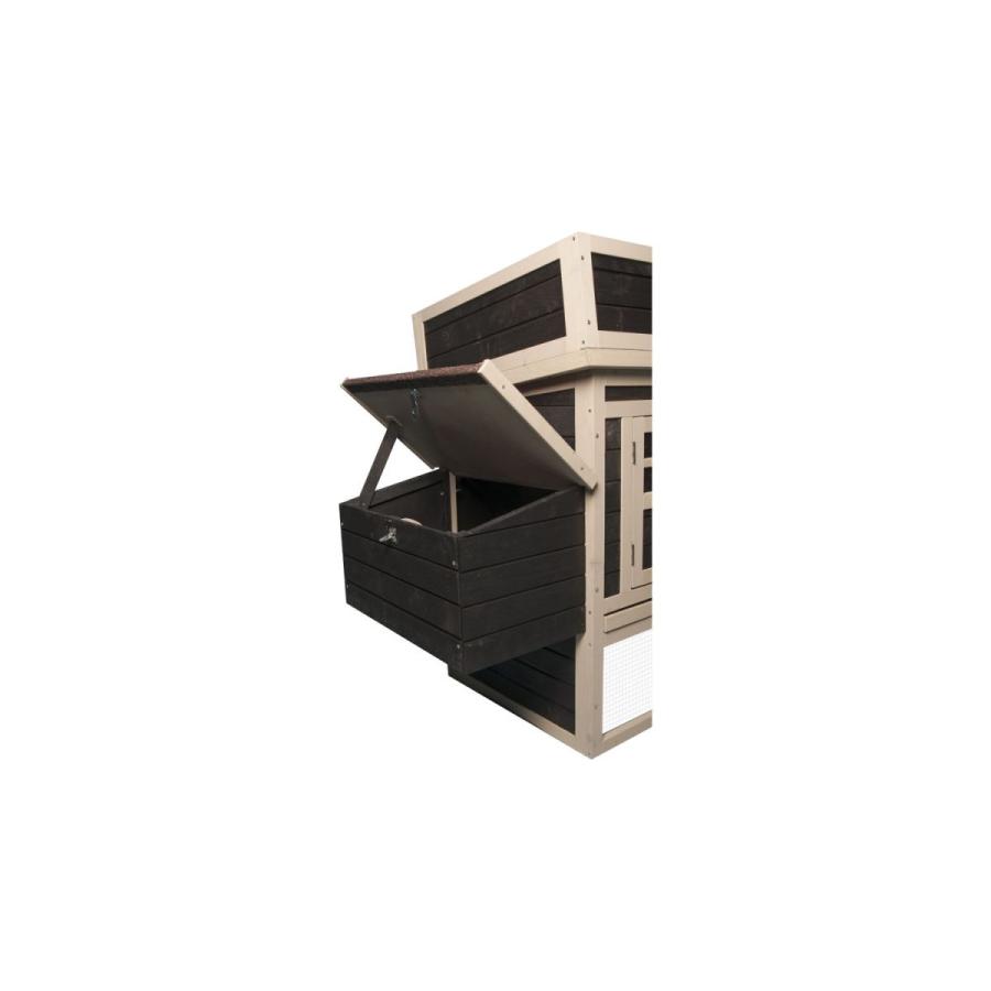 中古品 ケージ 屋外 鳥かご ベルギーFLAMINGOPET社 屋外用木製バードケージ バードハウスフローラ 木製 鳥小屋 おしゃれ プランター 【RIZ6655096381】(23501円)