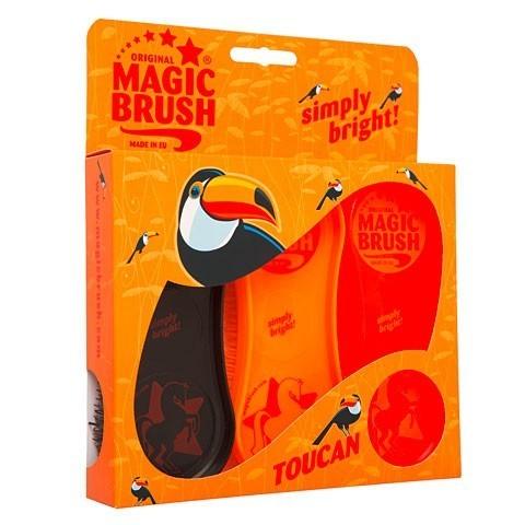 馬用ブラシ ドイツKerbl馬用ブラシセット マジックブラッシュセットMagicBrush Set Toucan｜hangon