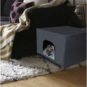 犬用トイレ ペットギアアメリカPET GEAR トイレトレーニングハウス プロパウティーL チャコールグレー 同梱不可 |  | 01