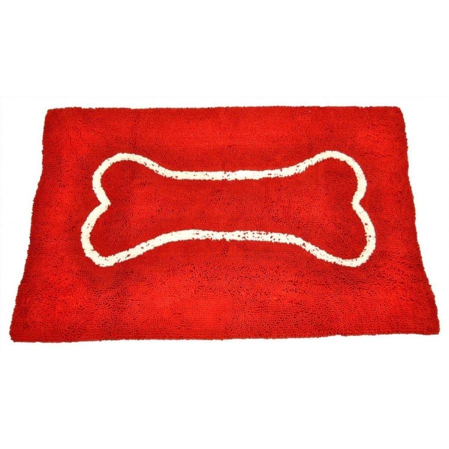 ペットベッドアメリカSoggy Doggy Doormat ソギードギードアマットXLサイズ Cranberry/oatmeal bone