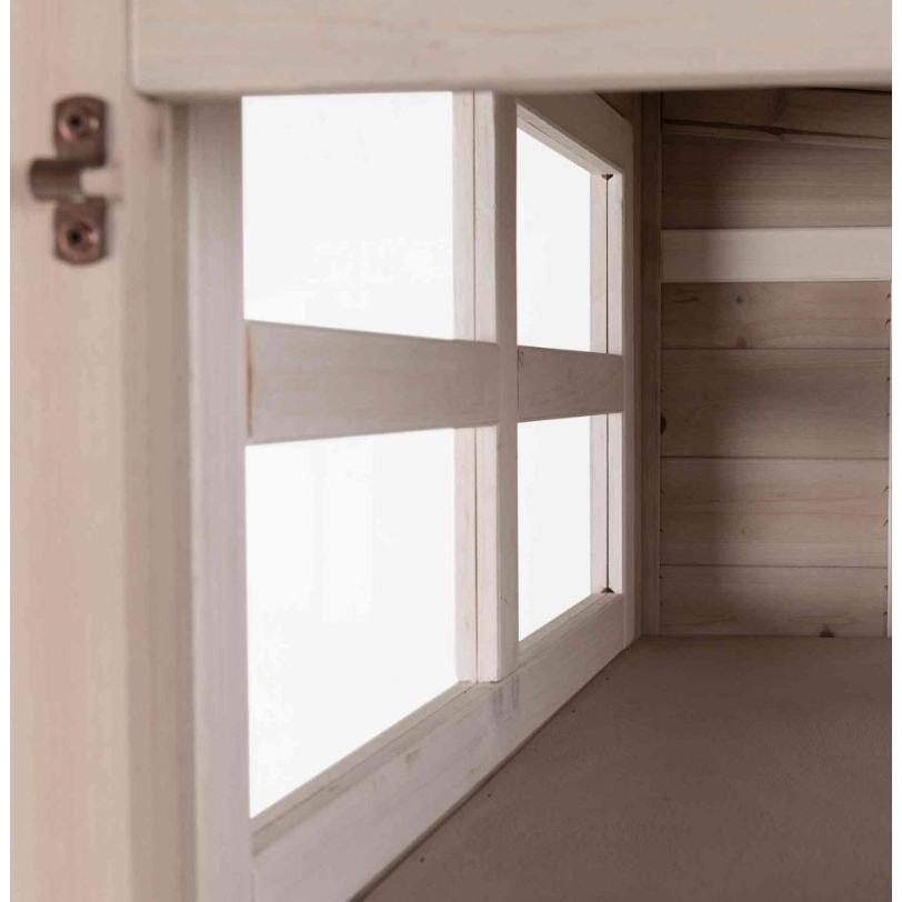 【限定品】 キャットタワー 据え置き ドイツTRIXIE 新発売 屋外用大型木製キャットケージ ナチュラキャットホームXXL 大型商品 同梱不可 【MY1202763176】(42473円)