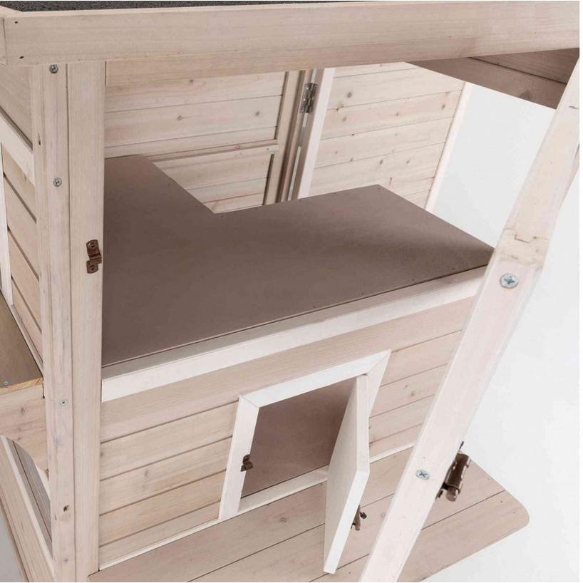 【限定品】 キャットタワー 据え置き ドイツTRIXIE 新発売 屋外用大型木製キャットケージ ナチュラキャットホームXXL 大型商品 同梱不可 【MY1202763176】(42473円)