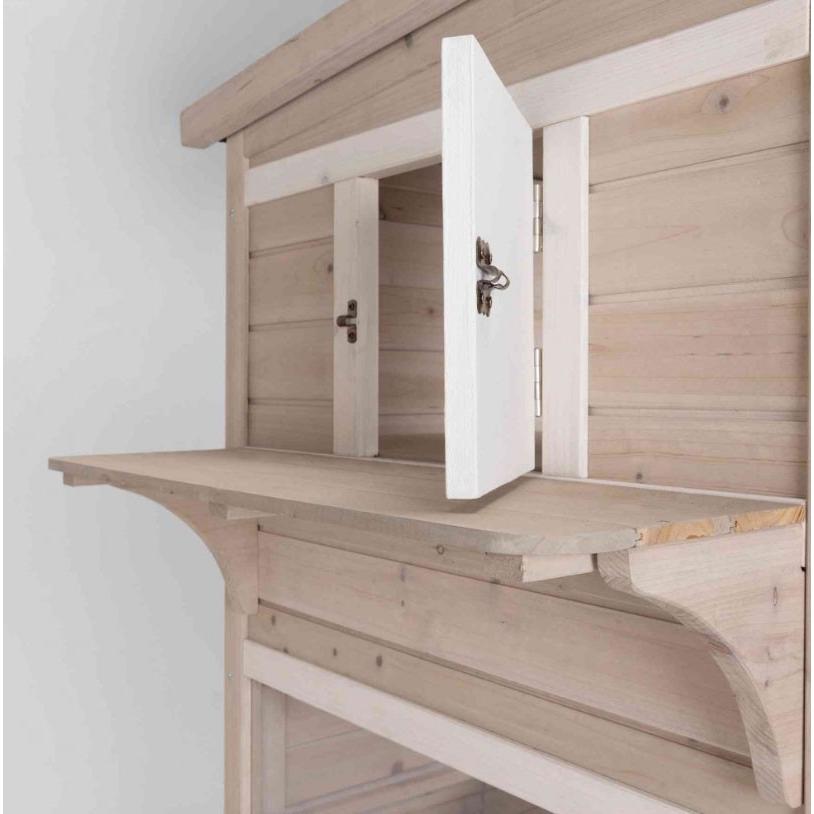 【限定品】 キャットタワー 据え置き ドイツTRIXIE 新発売 屋外用大型木製キャットケージ ナチュラキャットホームXXL 大型商品 同梱不可 【MY1202763176】(42473円)