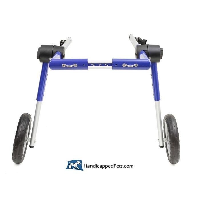 【新品 未使用 日本製】 犬用車いす Walkin Wheels ウォーキンホイールズドッグホイールチェア Mサイズブルー Wheel Kit 12インチ strut 8インチ wheel 【KUE1625299382】(57394円)