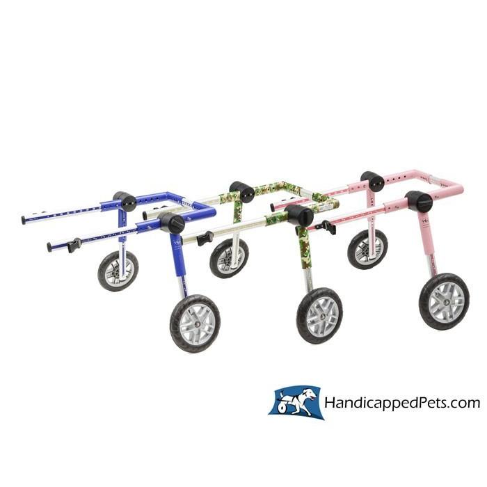 【新品 未使用 日本製】 犬用車いす Walkin Wheels ウォーキンホイールズドッグホイールチェア Mサイズブルー Wheel Kit 12インチ strut 8インチ wheel 【KUE1625299382】(57394円)