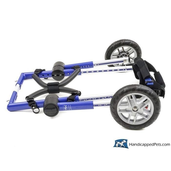 【新入荷】 犬用車いす Walkin Wheels ウォーキンホイールズドッグホイールチェア Mサイズブルー Wheel Kit 9インチ strut 8インチ wheel 【JSB1267724266】(44767円)